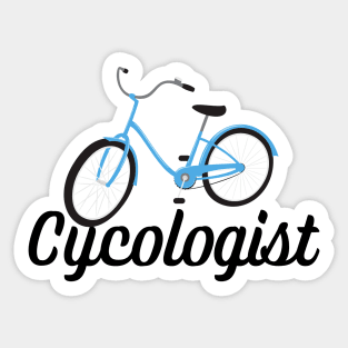 Cycologist Sticker